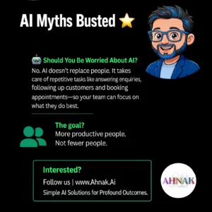 Will AI replace people in small business