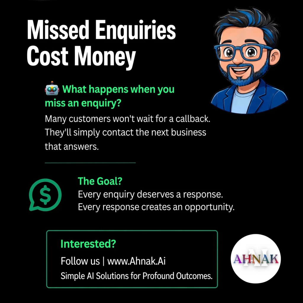 Missed enquiries cost small businesses money