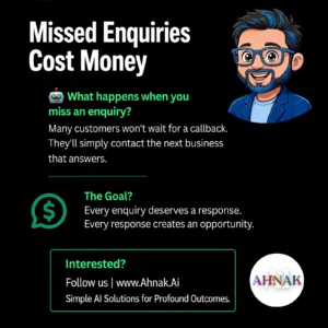 Missed enquiries cost small businesses money
