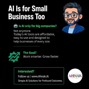 AI for small business is not only for big companies